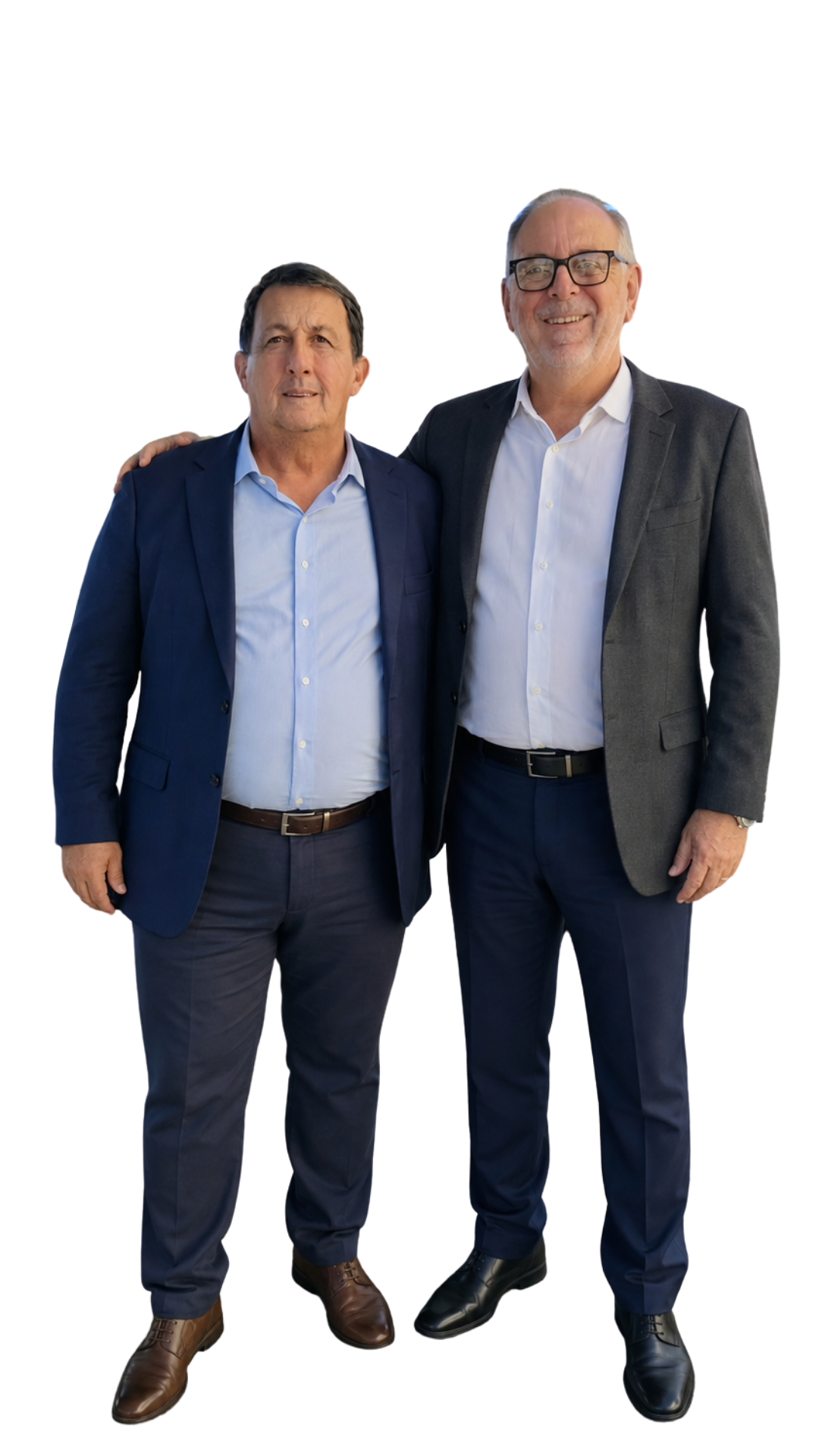 Danilo e Wagner, proprietários da AutoCar Lavras